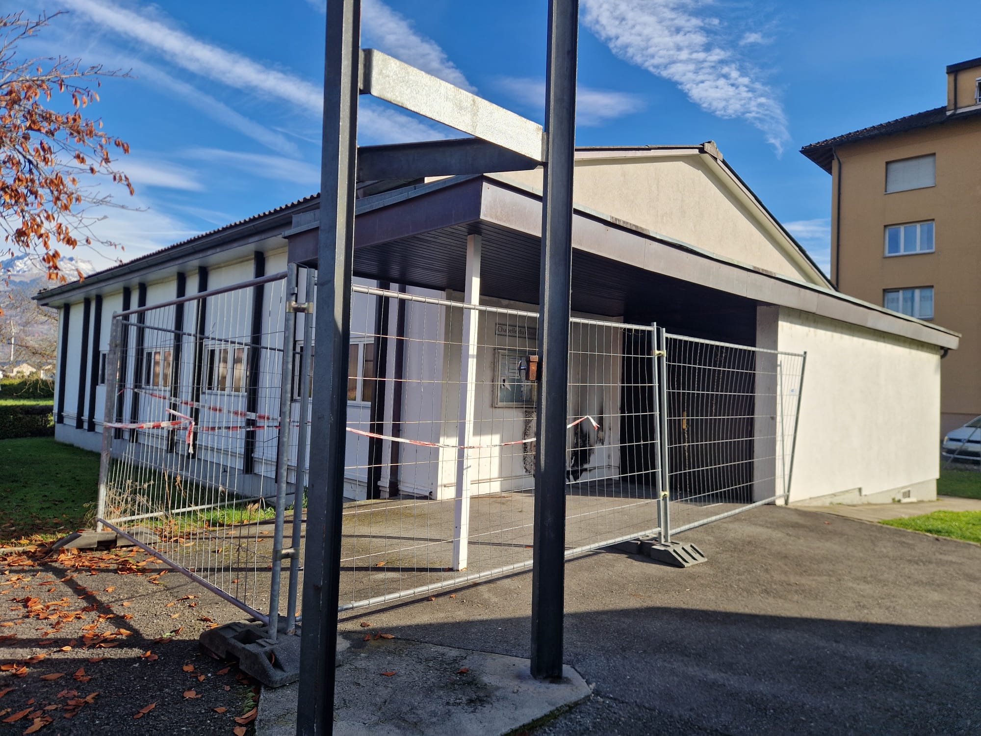 A Monthey, la Chapelle du Closillon va bientôt disparaître 